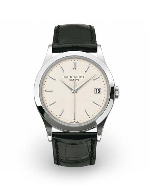 Patek Philippe Calatrava White Gold / Silvered 5296G-010  Model Image