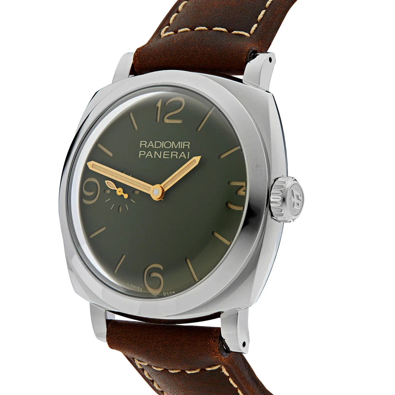 2018 Panerai Radiomir 1940 45 3 Days Automatic Stainless Steel / Military Green PAM00995 Listing Image 2