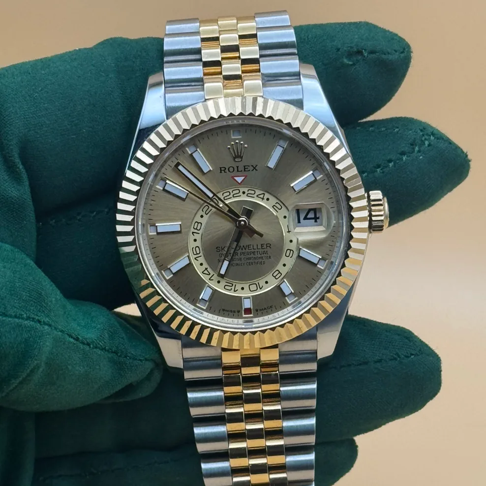 2024 Rolex Sky-Dweller Two-Tone / Champagne / Jubilee 336933-0002
