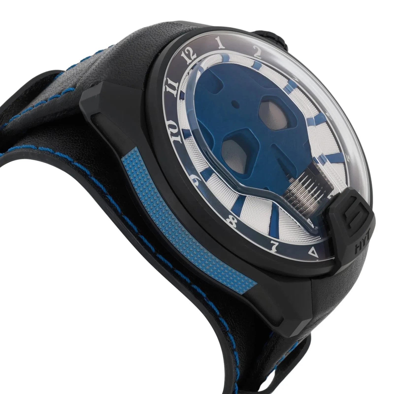 Auction: HYT Skull Axl Guns N Roses 51 DLC-Coated Titanium / Blue
