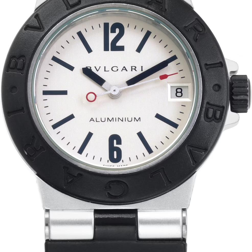 時計 BVLGARI ALUMINIUM AL32TA Bvlgari Bvlgari Diagono Aluminum AL32TA Watches | Bezel
