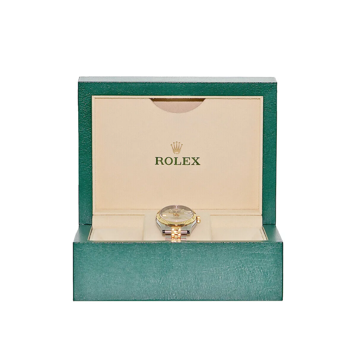 Rolex Lady-Datejust 28 Two-Tone / Fluted / Silver / Roman / Jubilee 279173-0005 Listing Image 4