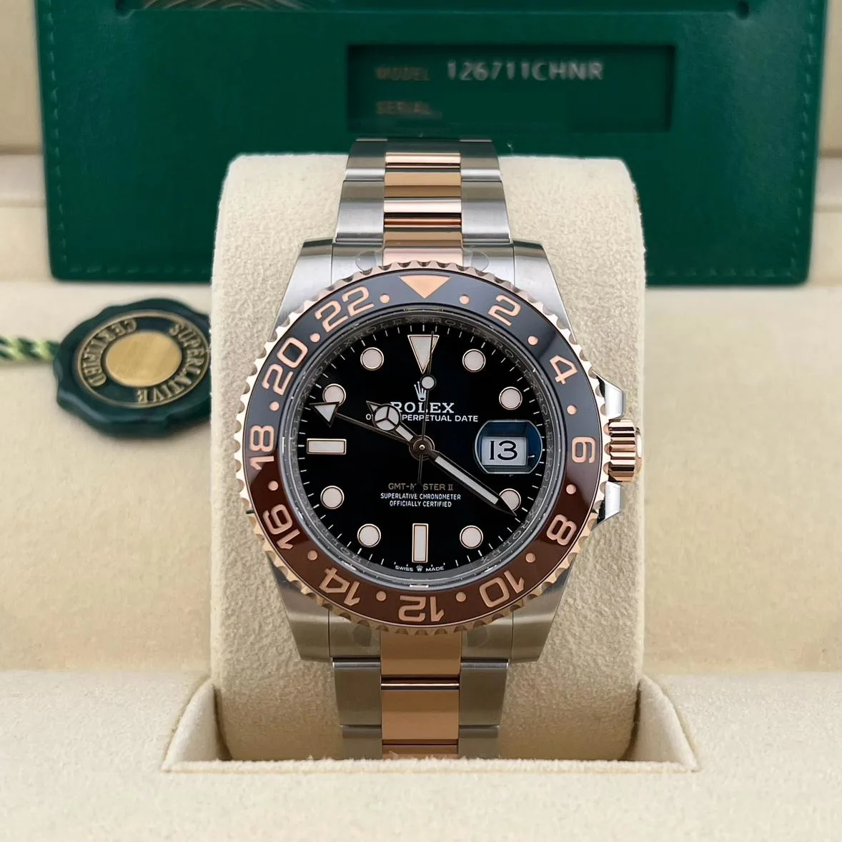 2023 Rolex GMT-Master II "Root Beer" 126711CHNR-0002 Listing Image 2