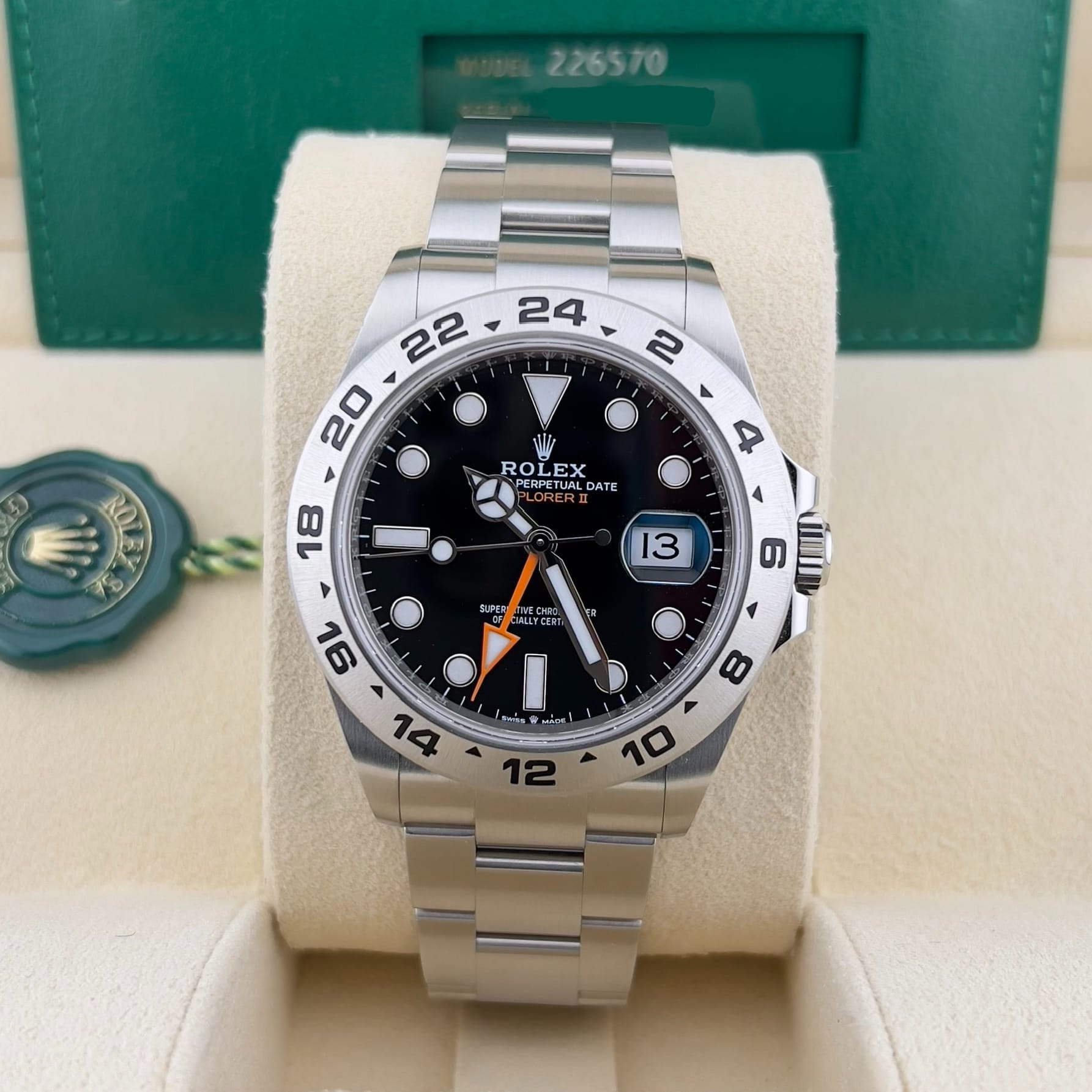 2024 Rolex Explorer II Black 226570-0002 | Watch Trading Co