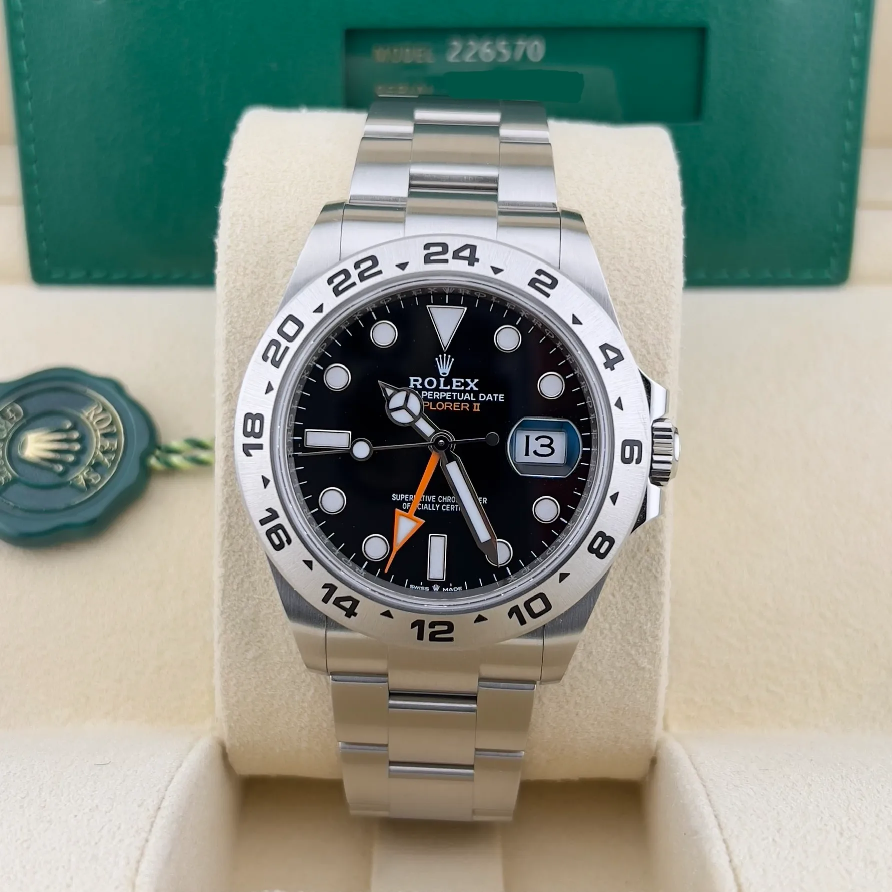 Explorer 2 rolex black hotsell