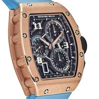 Richard Mille Automatic Winding Lifestyle Flyback Chronograph Rose Gold RM 72-01 Listing Image 3