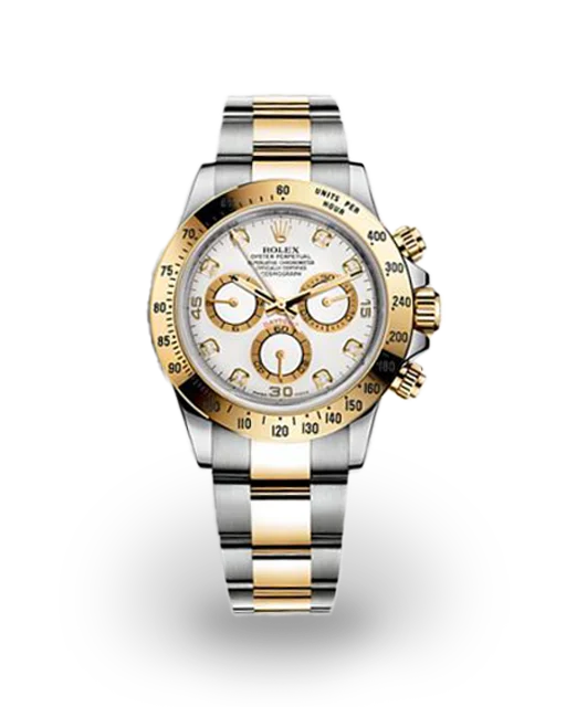 Rolex Daytona Two-Tone / White / Diamond-Set 116523-0057  Model Image