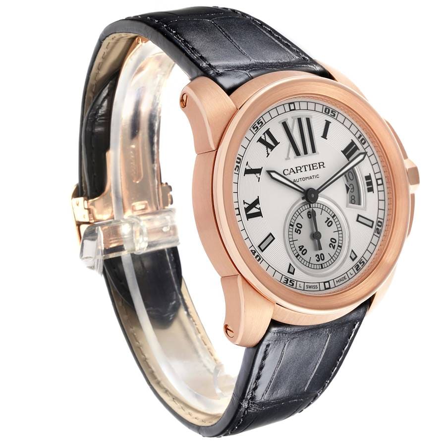 週末限定価格♡ cartier Cartier Calibre de Cartier Two Tone Men's Watch W7100036