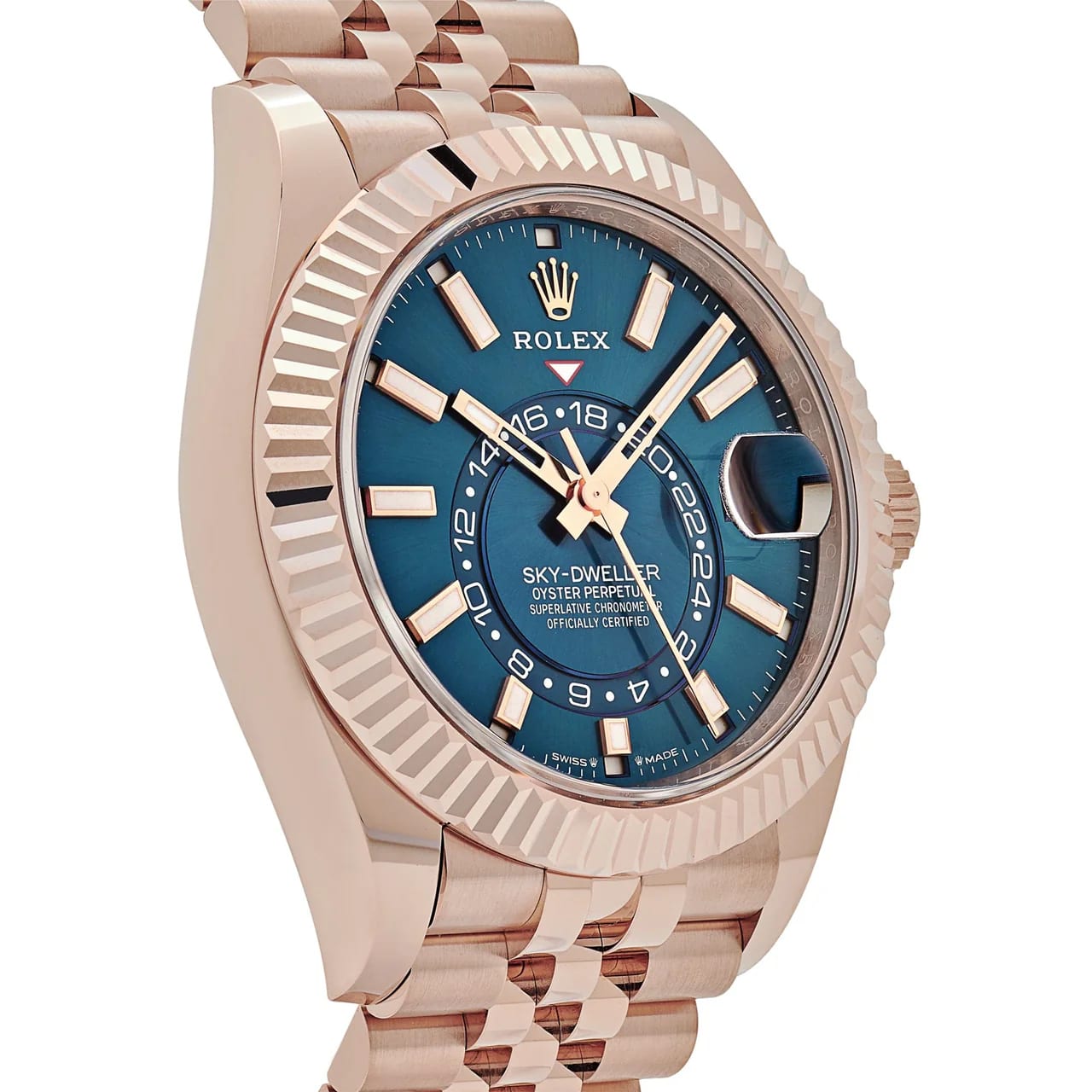 Rolex Sky-Dweller Everose / Blue / Jubilee 336935-0005 Rolex Sky-Dweller Everose / Blue / Jubilee 336935-0005