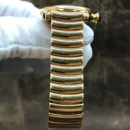 Cartier Diabolo Yellow Gold / Silvered / Roman / Bracelet 1440 Listing Image 6