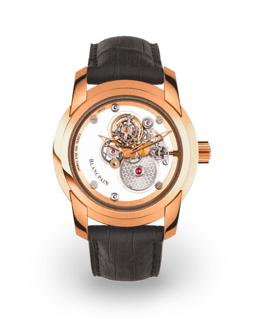 Blancpain L Evolution One Minute Flying Carousel Rose Gold 0222