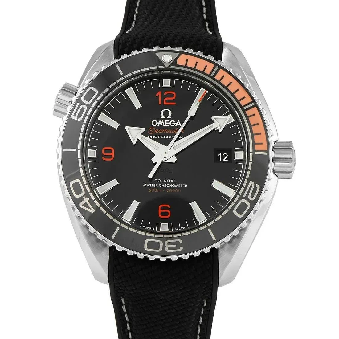 Omega Seamaster Planet Ocean 600M Co-Axial 43.5 Master Chronometer Steel / Orange / Rubber 215.32.44.21.01.001