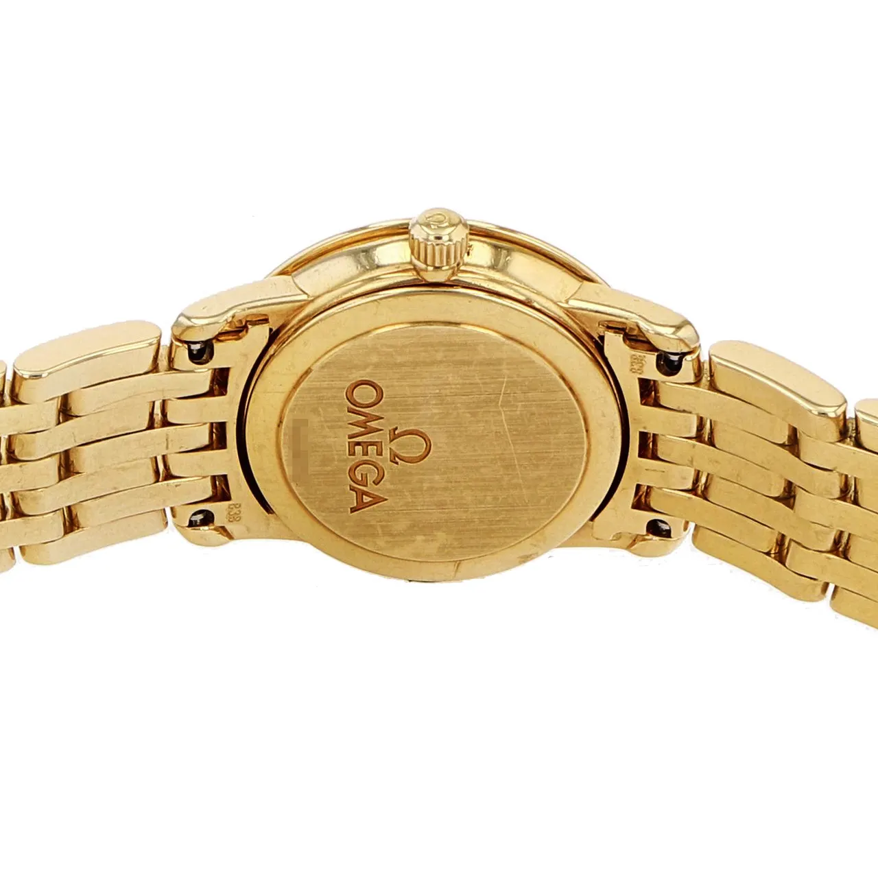 Omega De Ville Prestige 22 Yellow Gold / Diamond-Set / White / Diamond-Set / Bracelet 4175.35.00  Listing Image 4