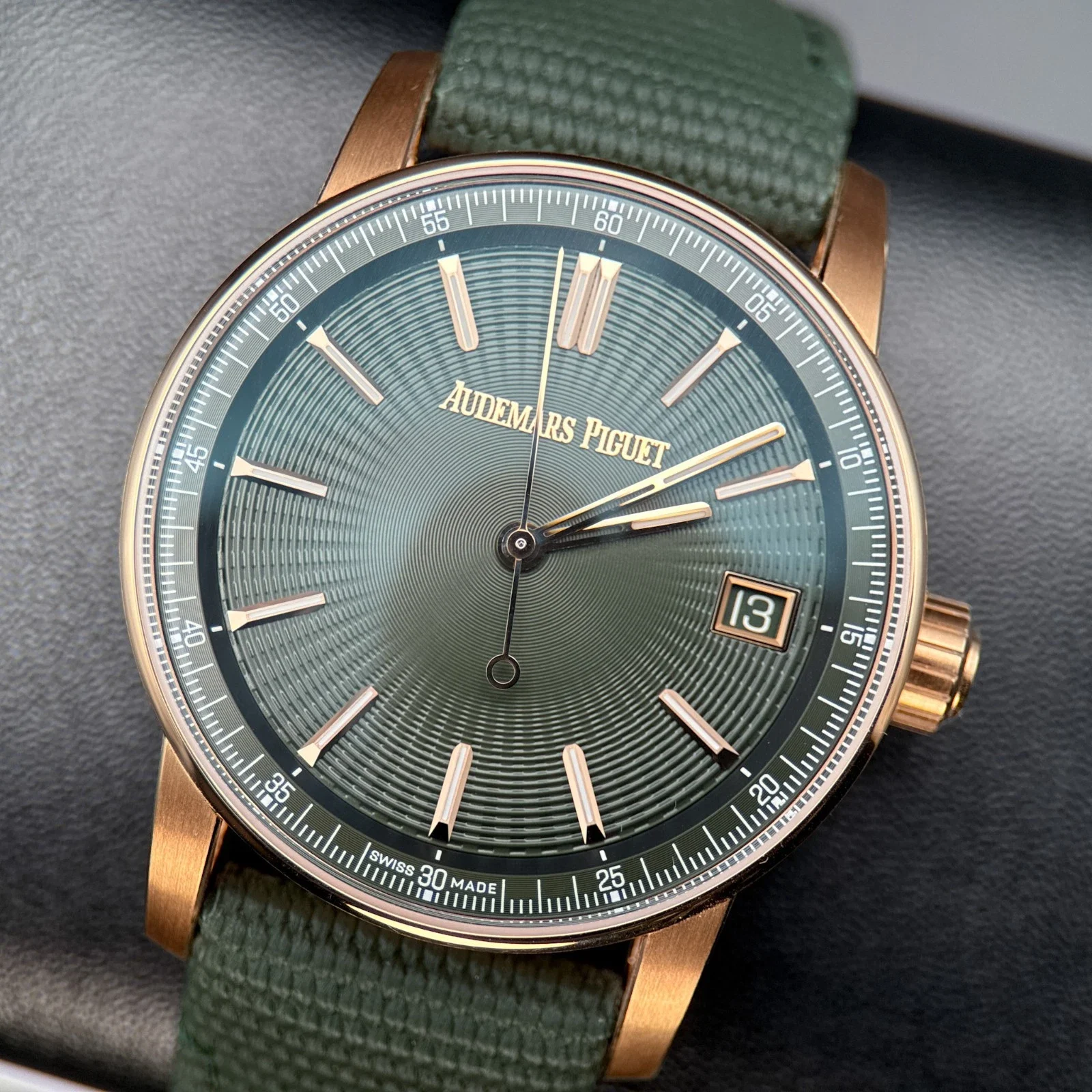 2025 Audemars Piguet CODE 11.59 Automatic Pink Gold / Green 15210OR.OO.A056KB.01