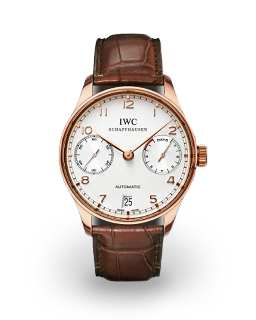 IWC Portuguese Automatic Red Gold / Silver IW5001-13  Model Image