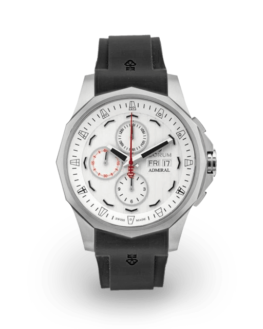 Corum Admiral s Cup Legend 47 Chronograph White Titanium 077.100.04 F371AA50