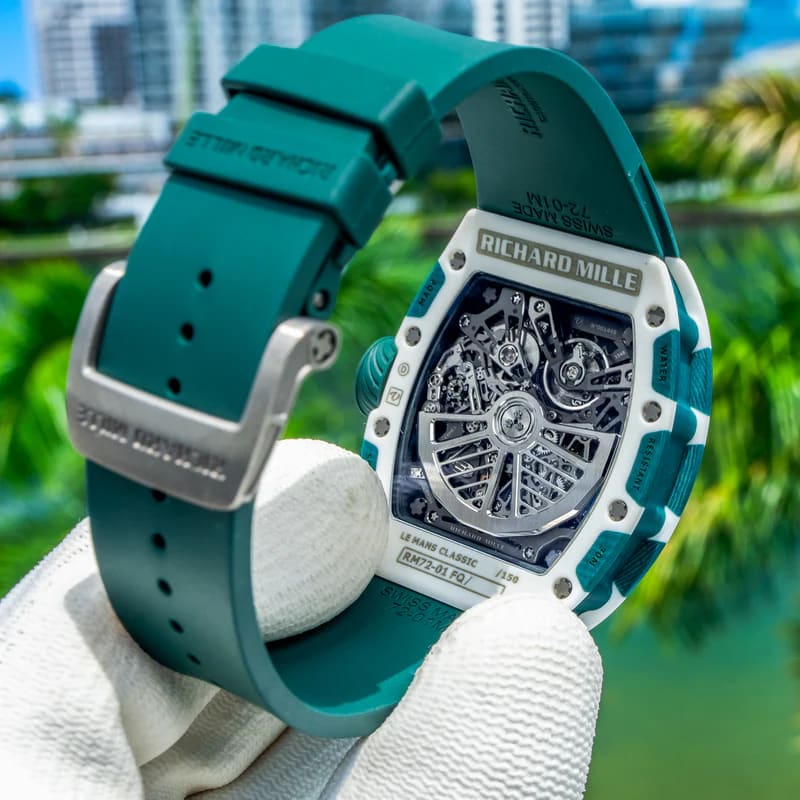 Richard Mille RM72用ベルトラバー　スカイブルー Richard Mille RM72用ベルトラバー スカイブルー Richard Mille
