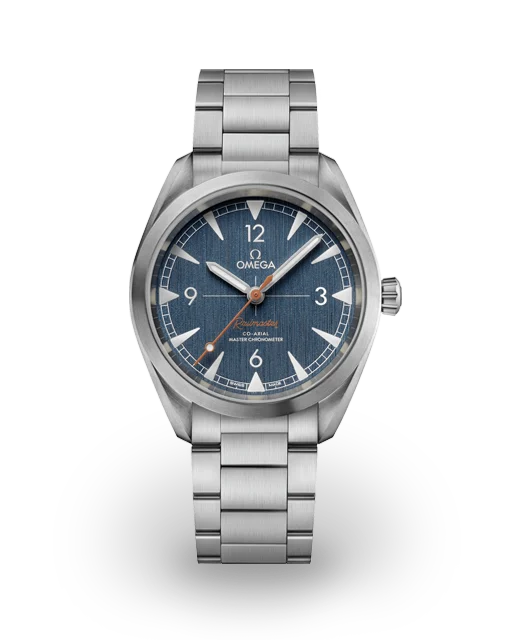 Omega Railmaster Co-Axial Master Chronometer 40 Stainless Steel / Blue / Bracelet 220.10.40.20.03.001  Model Image