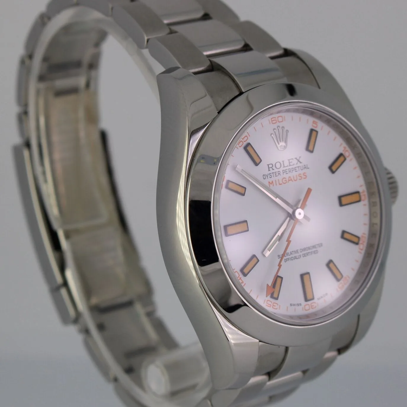 2007 Rolex Milgauss / White 116400-0002 Listing Image 3