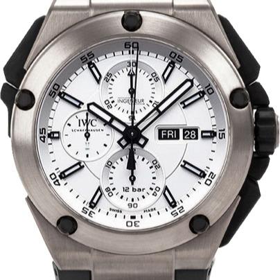 IWC Ingenieur Double Chronograph Titanium / Silver IW3865-01