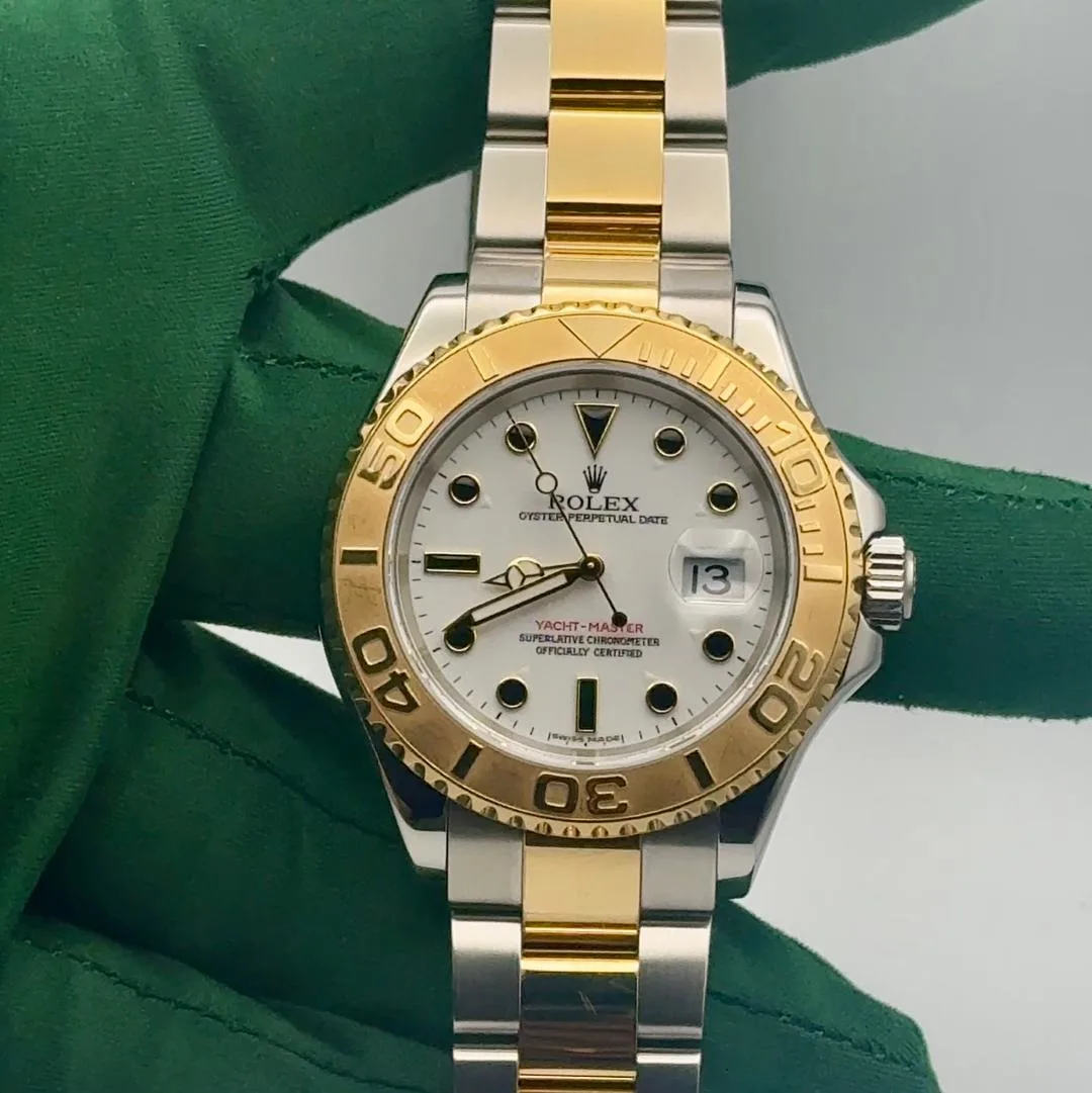 2006 Rolex Yacht-Master 40 / Two-Tone / White 16623-0006