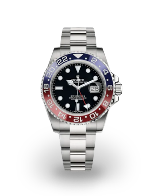 Rolex GMT-Master II White Gold "Pepsi" / Black 116719BLRO-0001  Model Image