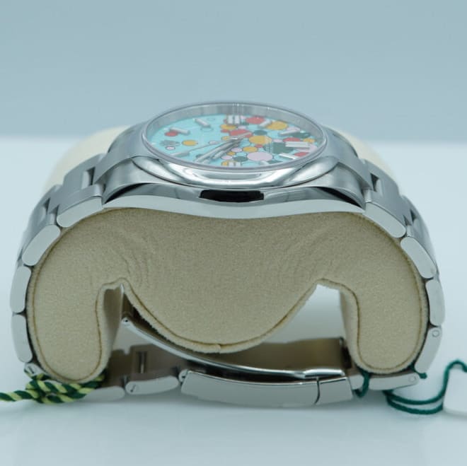 Rolex Oyster Perpetual 41 Celebration-Motif 124300-0008