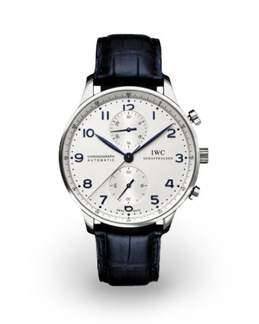 IWC Portuguese Chrono-Automatic Stainless Steel / Silver IW3714-01  Model Image