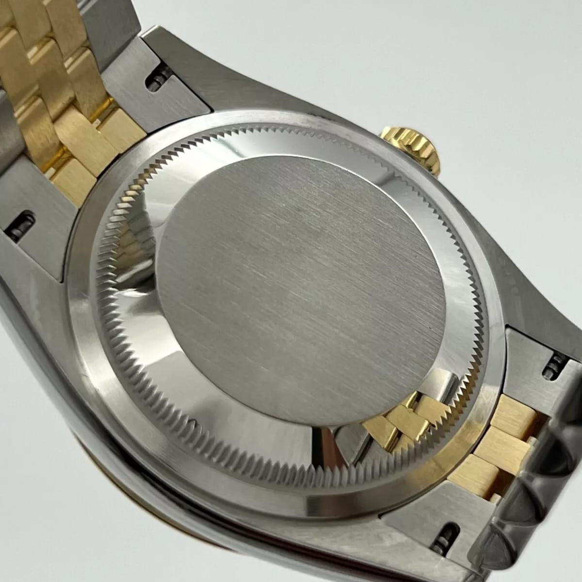 Rolex Datejust 36 Two-Tone / Fluted / Black / Diamond-Set