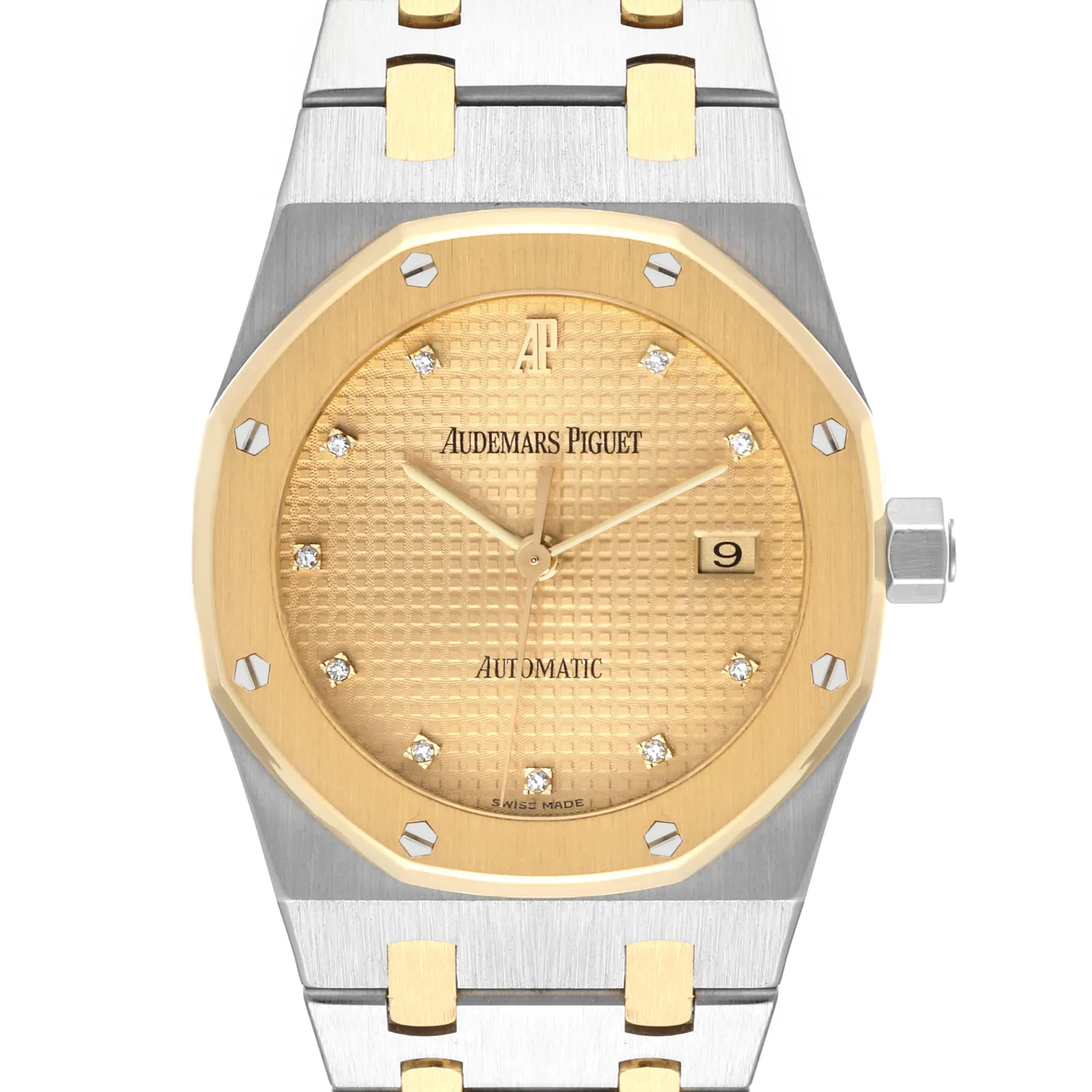 Audemars Piguet Royal Oak 33 Two-Tone / Golden / Diamond-Set / Bracelet 15000SA-O-0789SA Listing Image