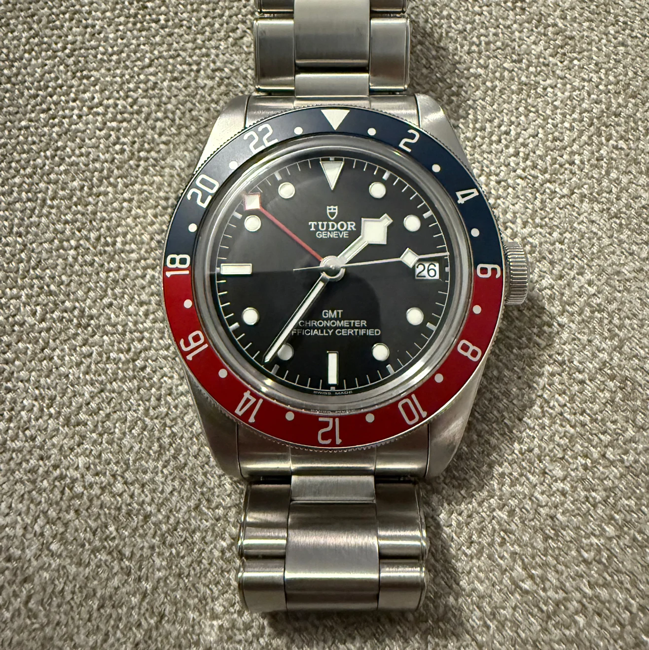 2019 Tudor Black Bay GMT / Bracelet M79830RB-0001