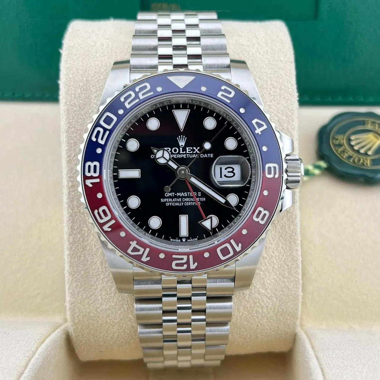 2021 Rolex GMT-Master II "Pepsi" / Jubilee 126710BLRO-0001 Listing Image 1