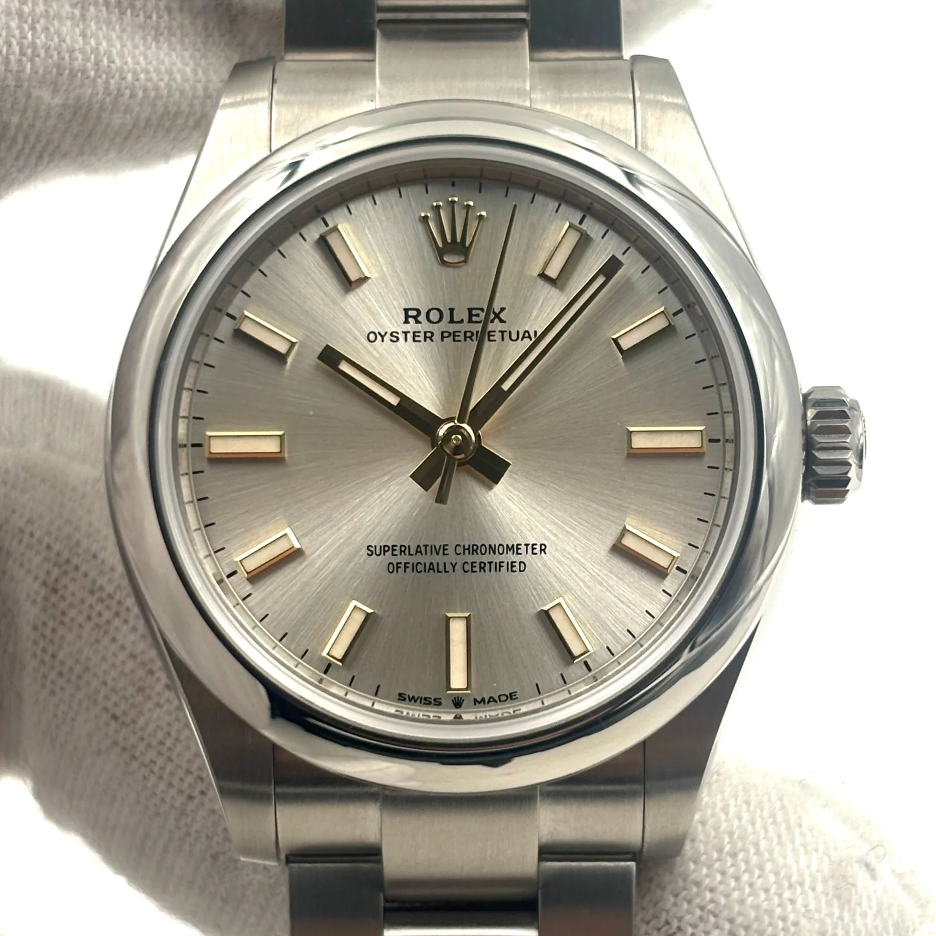 2024 Rolex Oyster Perpetual 31 Silver 277200-0001