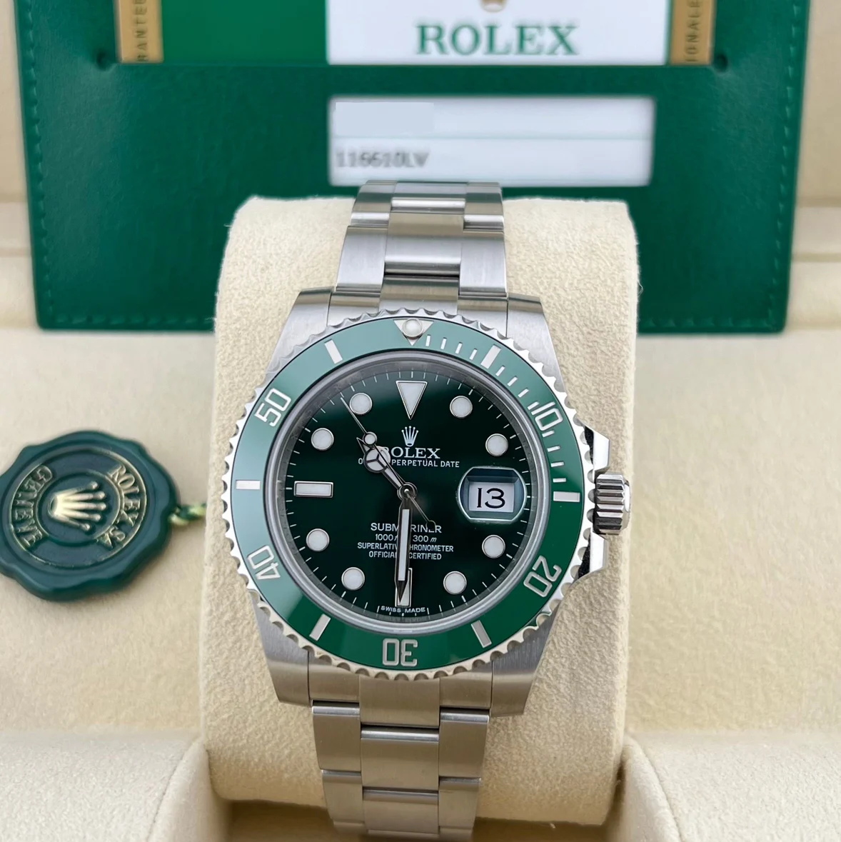 2016 Rolex Submariner "Hulk" 116610LV Listing Image 2