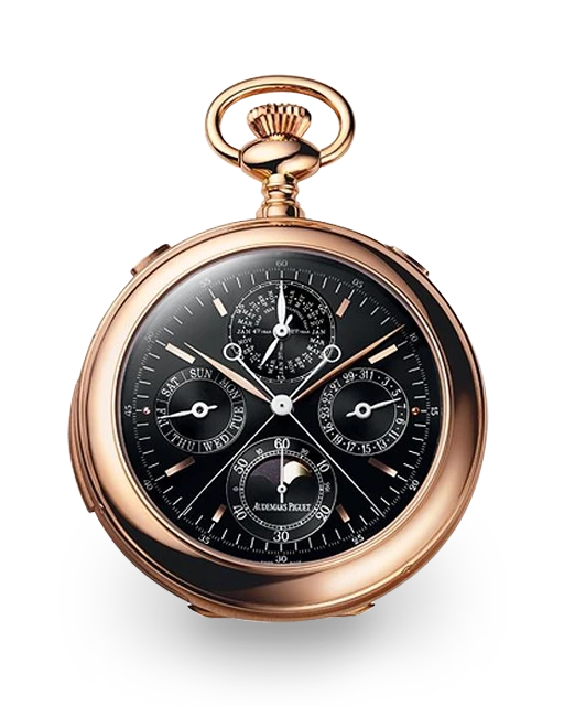 Audemars Piguet  Pocket Watch Grande Complication Rose Gold / Black 25701OR.OO.000XX.03 Model Image