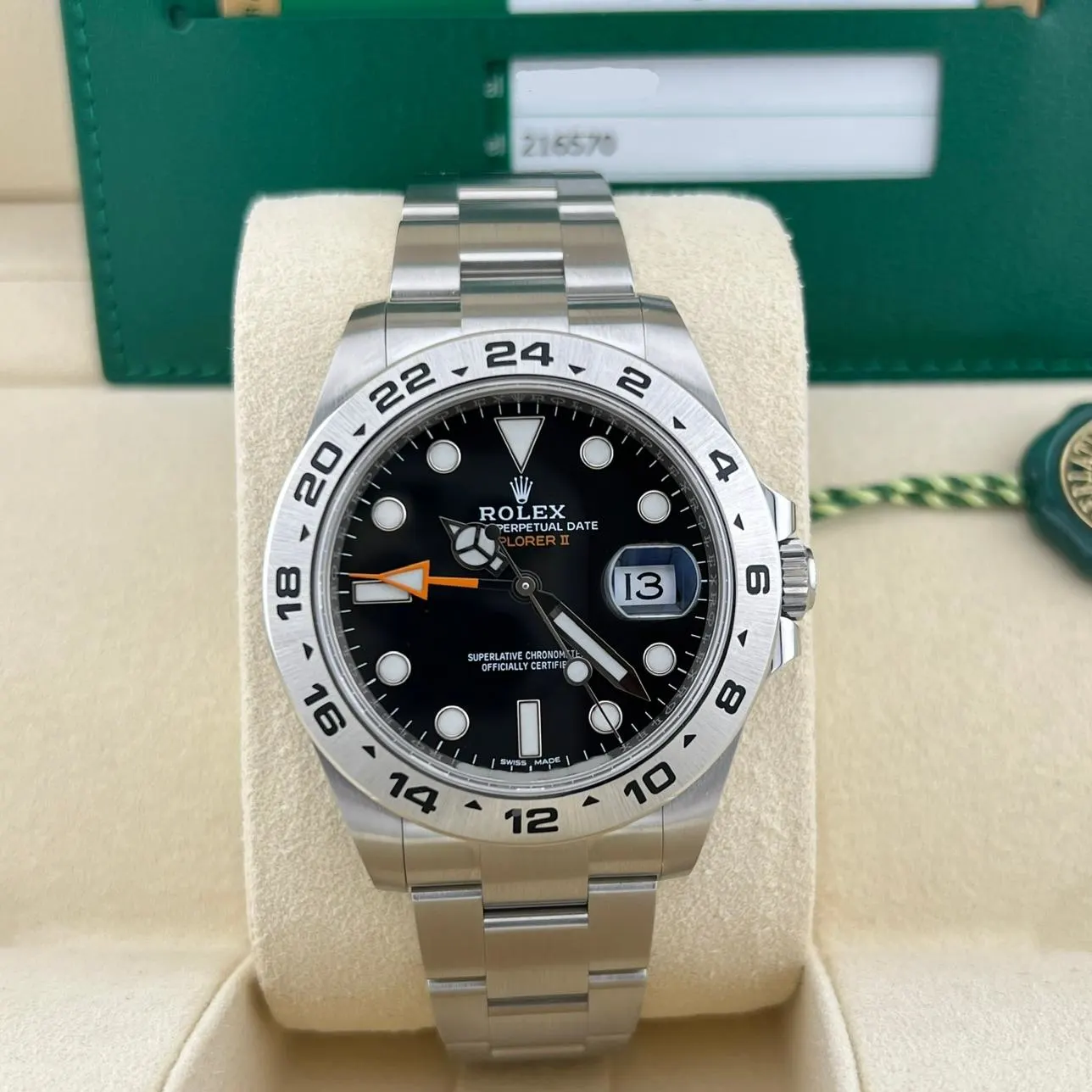 2020 Rolex Explorer II 42 / Black 216570-0002 Listing Image 2