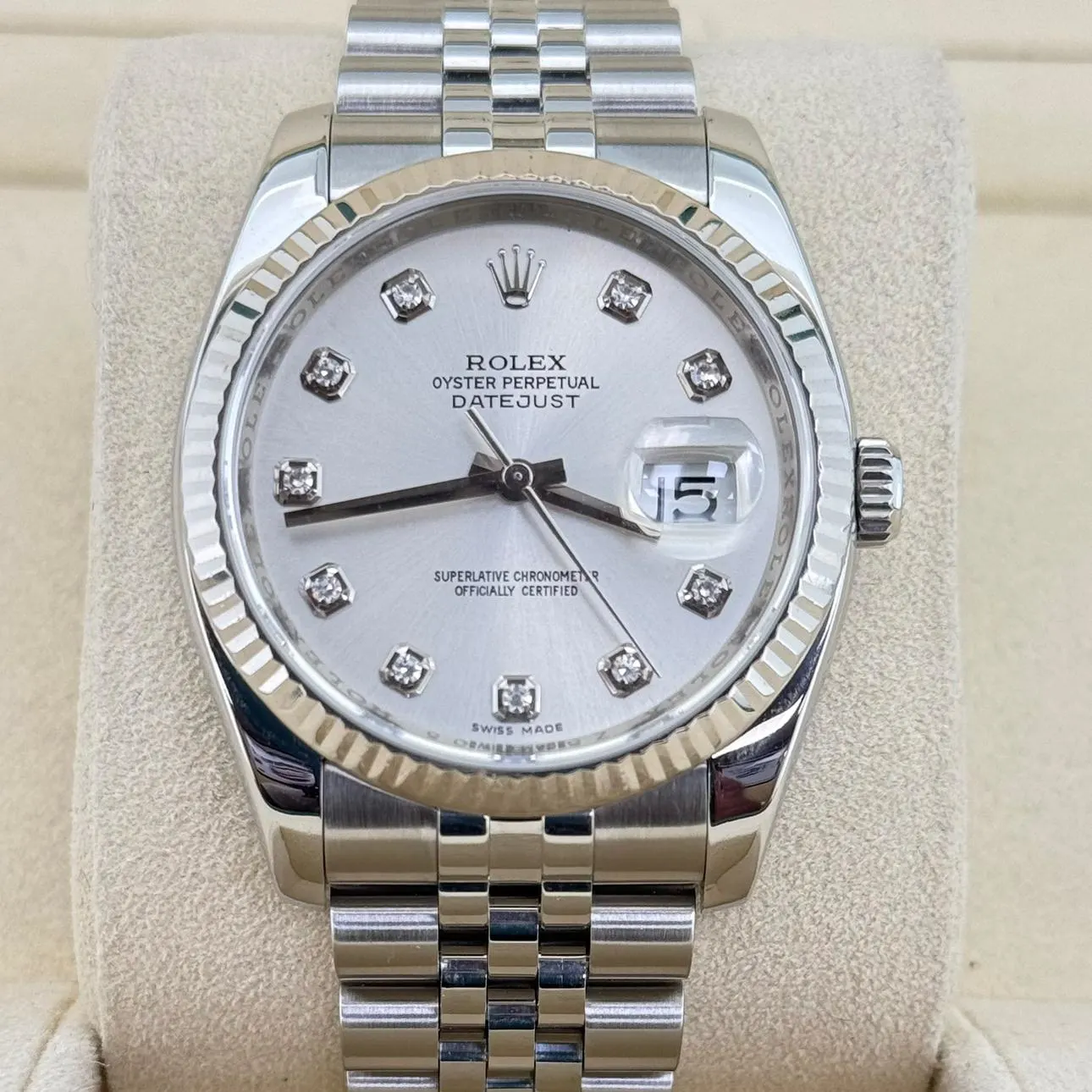 2007 rolex datejust best sale