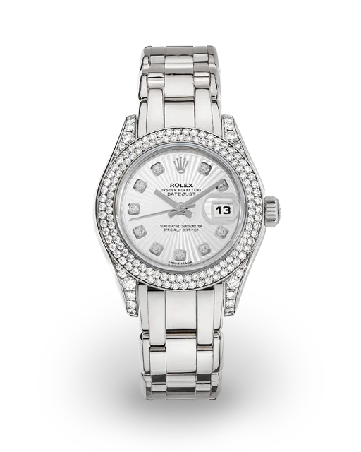 Rolex Lady-Datejust Pearlmaster 29 White Gold and Diamond-Set / Diamond-Set / MOP / Diamond-Set / Pearlmaster 80359   Model Image