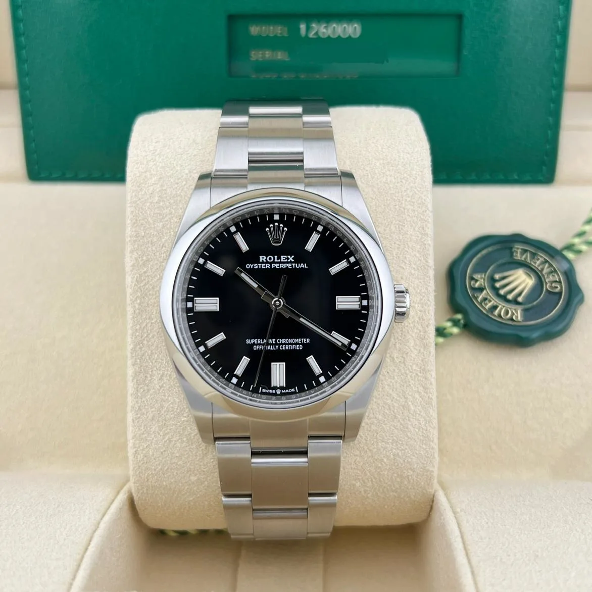 2024 Rolex Oyster Perpetual 36 Black 126000-0002 Listing Image 1