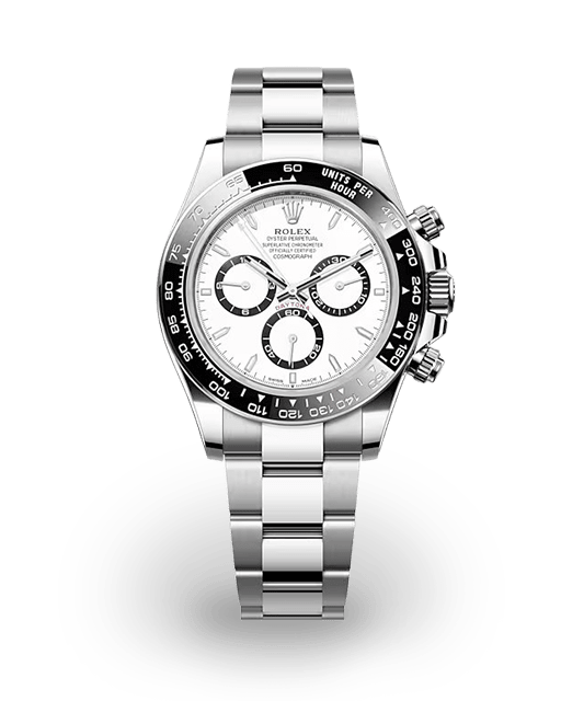 和　126500　white Rolex Daytona Steel / Ceramic / White / Oyster 126500LN-0001