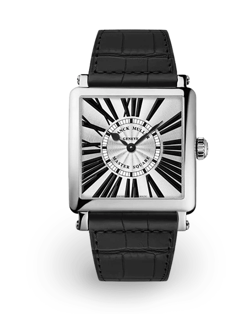 Franck Muller Master Square Steel / Silvered 6002 M QZ R