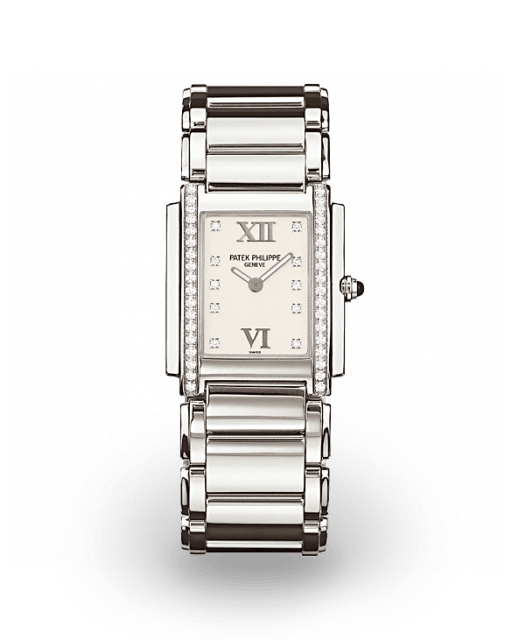 Patek Philippe Twenty~4 Diamond-Set / Timeless White / Diamond-Set 4910/10A-011  Model Image