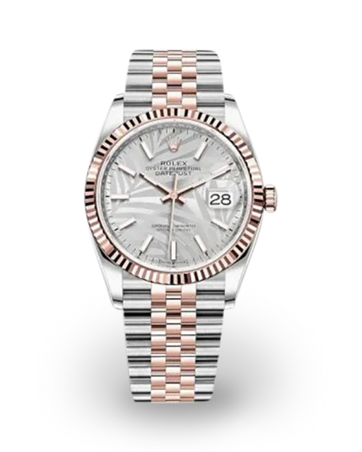 Rolex Datejust 36 Two-Tone / Fluted / Palm-Motif / Jubilee 126231-0031  Model Image