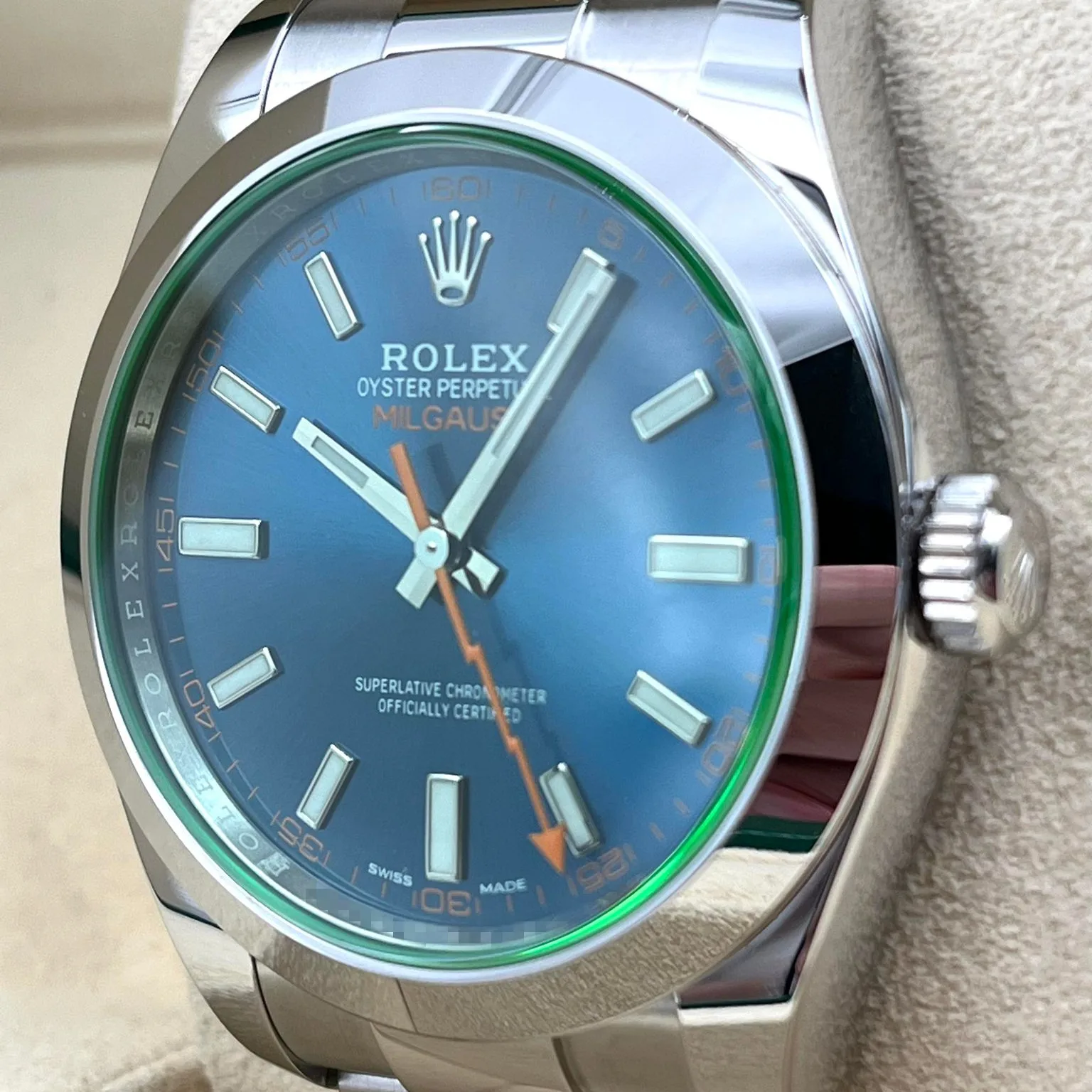 2020 Rolex Milgauss Blue 116400GV-0002 Listing Image 2