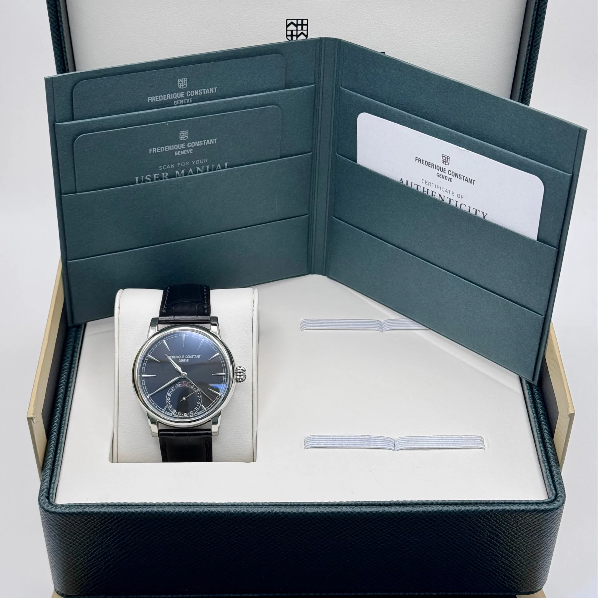 Auction: 2024 Frederique Constant Classic Date 40 Steel / Black