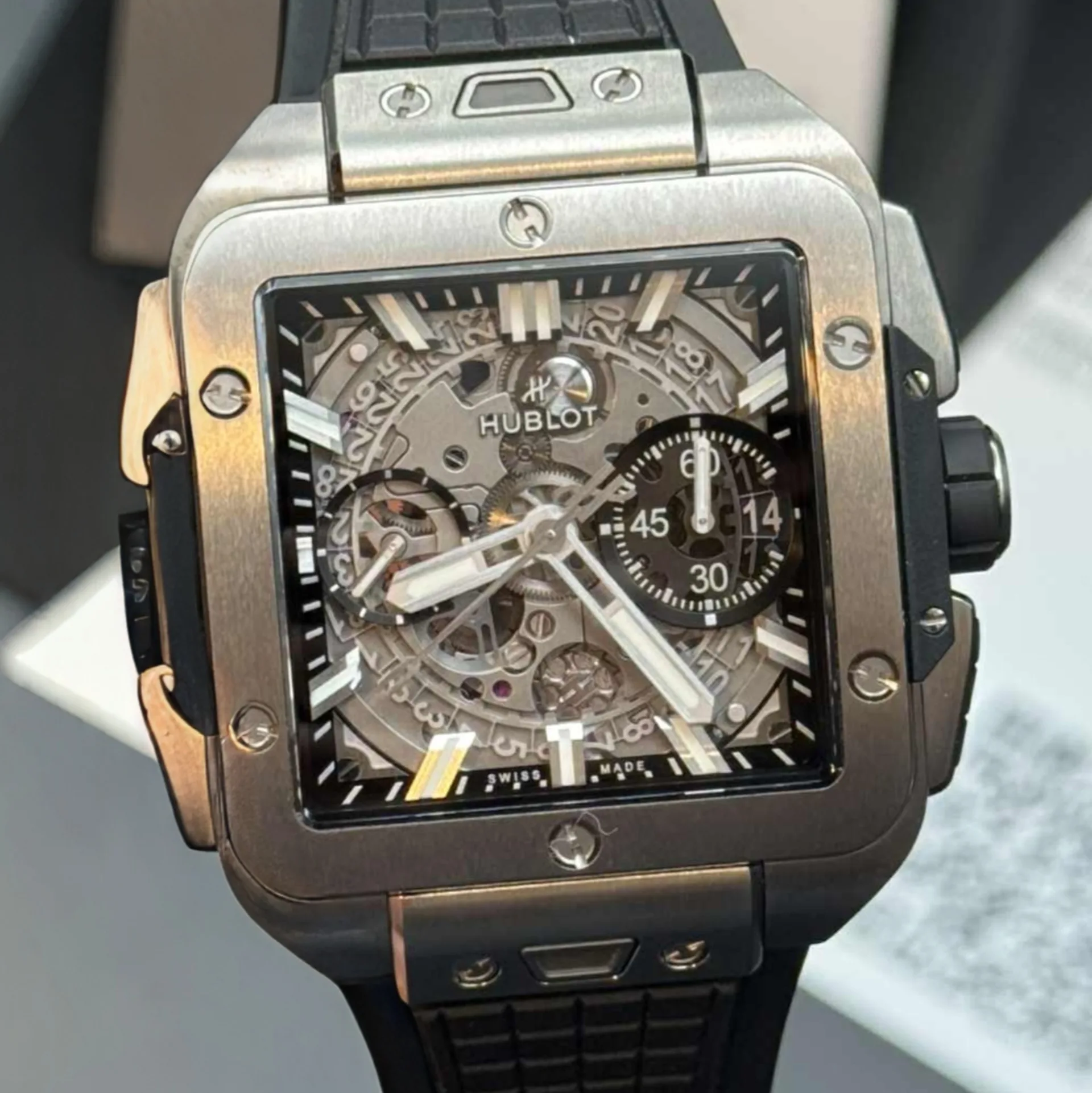 2023 Hublot Square Bang Unico Titanium 821.NX.0170.RX