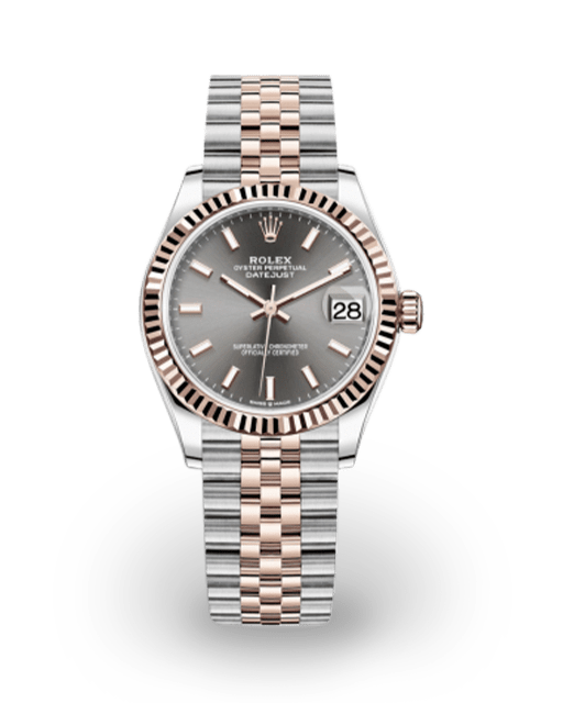 Rolex Datejust 31 Two-Tone / Fluted / Slate / Jubilee 278271