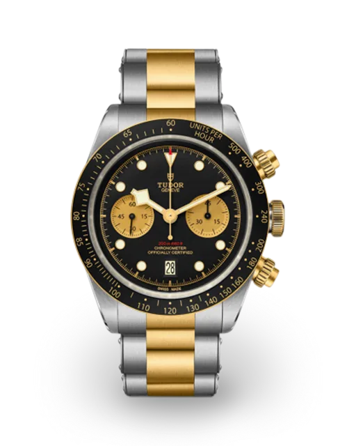 Tudor Black Bay Chrono S&G / Black / Bracelet M79363N-0001  Model Image