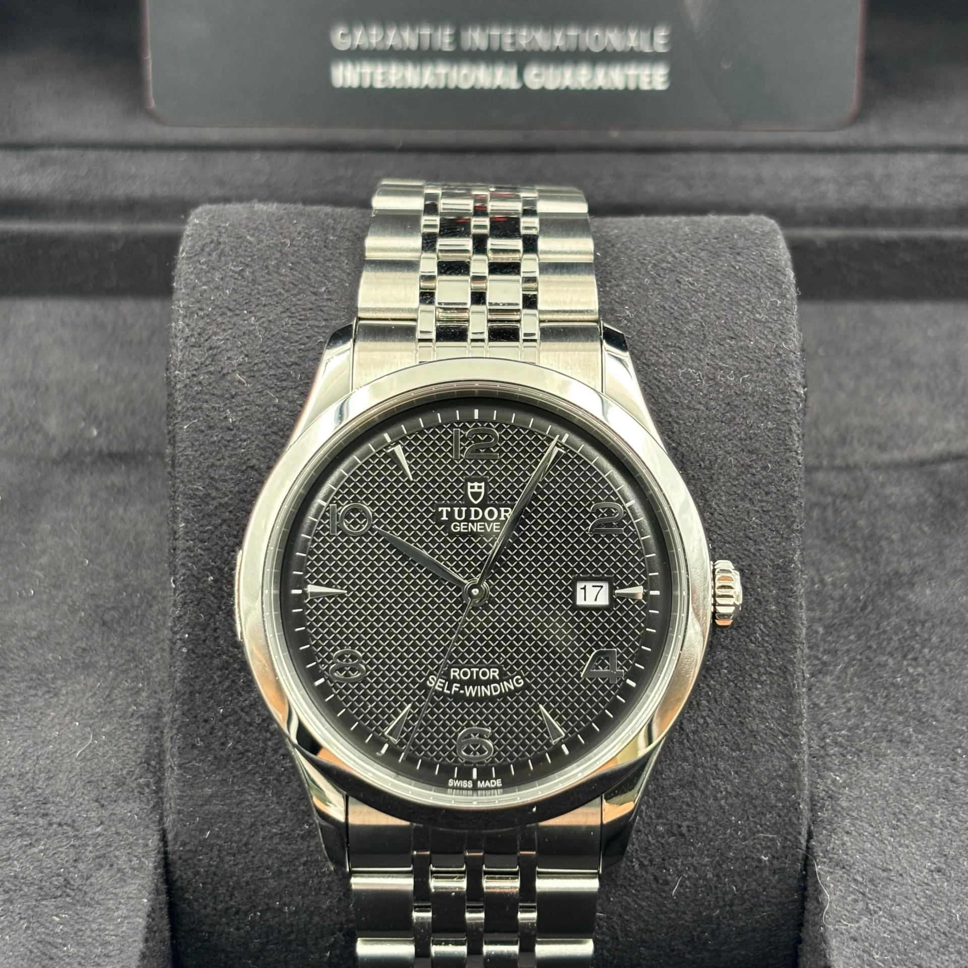 Auction: 2024 Tudor 1926 41 Smooth Black Embossed Arabic