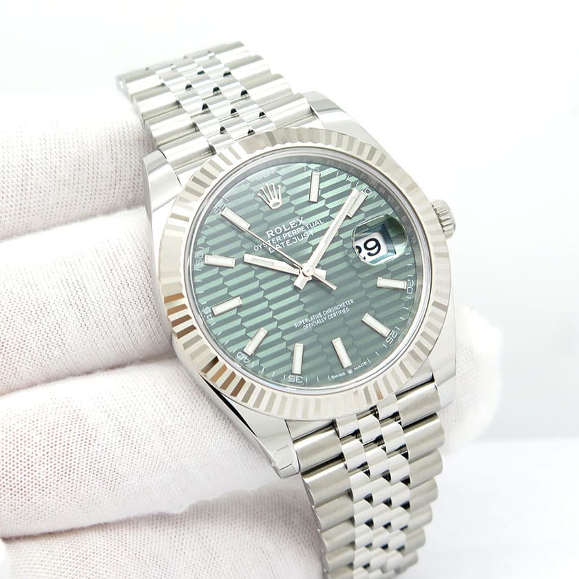 Rolex Datejust 41 Fluted / FlutedMotif / Jubilee 1263340030 Bezel